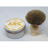 ARC Luxury Shaving Soap and Badger Hair Shaving Brush Gift Set
