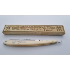 Vintage Henckels 9/16 Straight Razor with original Cream Scales