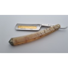 Thiers Issard 13/16 Spartacus Straight Razor with Blonde Rams Horn Scales