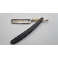 Vintage Udahl 13/16 Straight Razor with original Ebony Scales